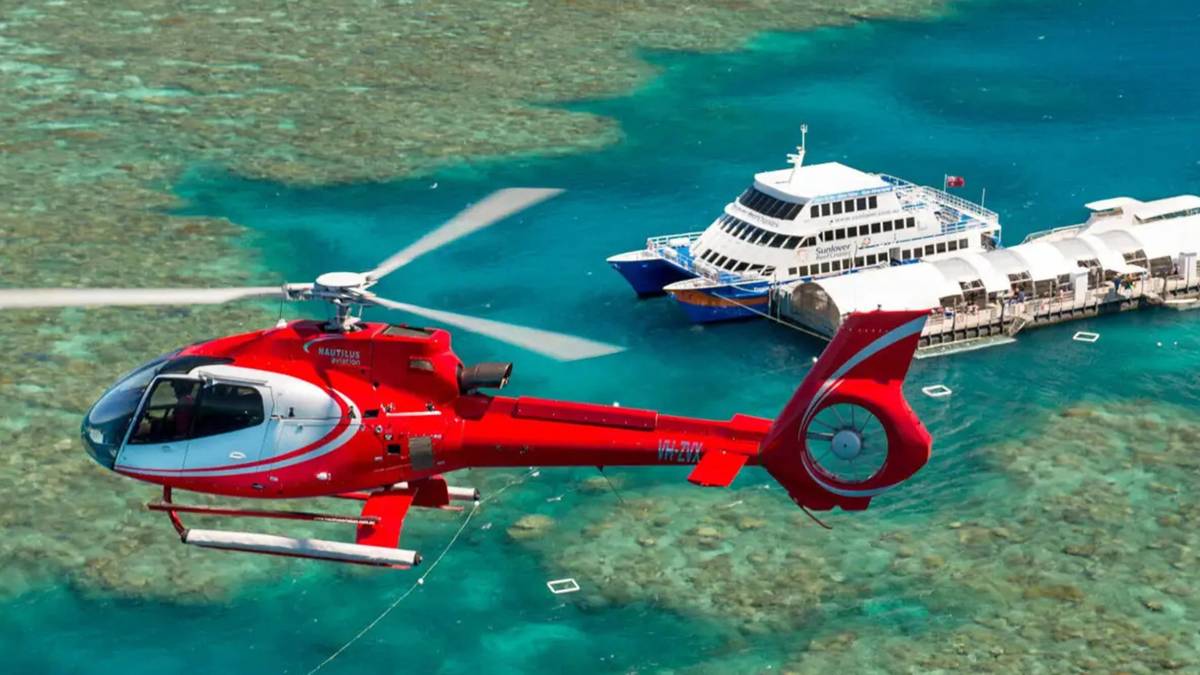 Full-Day Moore Reef Thrills: Snorkeling, Waterslide, & Underwater Observatory Adventure!